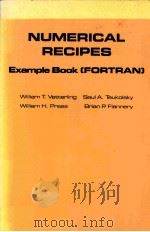 NUMERICAL RECIPES EXAMPLE BOOK (FORTRAN)（1985 PDF版）