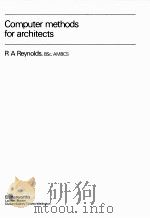 COMPUTER METHODS FOR ARCHITECTS（1980 PDF版）