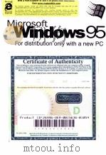 INTRODUCING MICROSOFT WINDOWS 95（1995 PDF版）