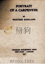 PORTRAIT OF A CARPENTER 1931 PDF电子版封面