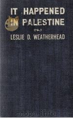 IN HAPPENED IN PALESTINE（1936 PDF版）