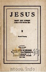 JESUS PDF电子版封面