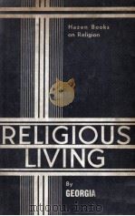 RELIGIOUS LIVING PDF电子版封面