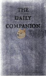 THE DAILY COMPANION PDF电子版封面 JAMES MOFFATT