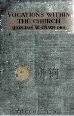 VOCATIONS WITHIN  THE CHURCH（1920 PDF版）