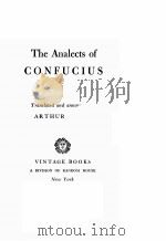 THE ANALECTS OF CONFUCIUS（1938 PDF版）