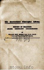 HISTORY OF RELIGIONS II JUDAISM CHRISTIANITY MOHAMMEDANISM 1920 PDF电子版封面