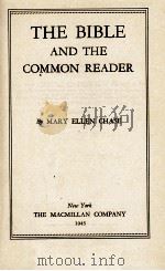 THE BIBLE AND THE COMMON READER（1945 PDF版）