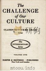 THE CHALLENGE OF OUR CULTURE  VOLUME ONE（ PDF版）