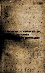 RELIGIONS OF MISSION FIELDS AS VIEWED（1905 PDF版）