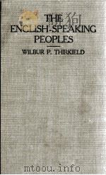THE ENCLISH-SPEAKING PEOPLES（1926 PDF版）