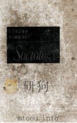 Sociology 1940 PDF电子版封面 WILLIAM F. OGBURN