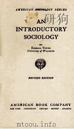 AN INTRODUCTORY SOCIOLOGY（1939 PDF版）