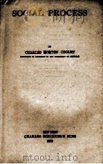 SOCIAL PROCESS（1918 PDF版）