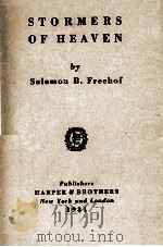STORMERS OF HEAVEN（1931 PDF版）