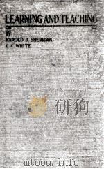 LEARNING AND TEACHING（1918 PDF版）