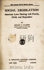 SOCIAL LEGISLATION（1940 PDF版）