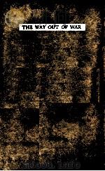 THE WAY OUT OF WAR（1940 PDF版）