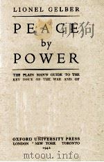 PEACE BY POWER（1942 PDF版）