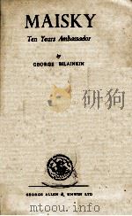 MAISKY   1944  PDF电子版封面     