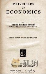 PRINCIPLES OF ECONOMICS（1917 PDF版）