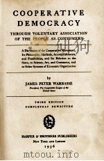 COOPPERATIVE DEMOCRACY（1936 PDF版）