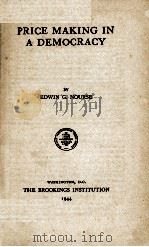 PRICE MAKING IN A DEMOCRACY（1944 PDF版）