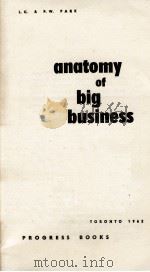 ANATOMY OF BIG BUSINESS（1962 PDF版）