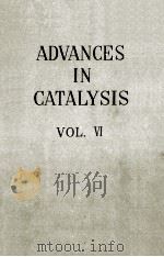 ADVANCES IN CATALYSIS 1954 VOL.Ⅵ（ PDF版）