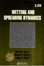WETTING AND SPREADING DYNAMICS PDF电子版封面