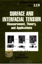 SURFACE AND INTERFACIAL TENSION PDF电子版封面