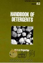 HANDBOOK OF DETERGENTS PART A:PROPERTIES（ PDF版）