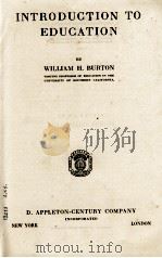 INTRODUCTION TO EDUCATION（1934 PDF版）
