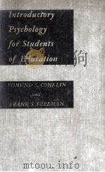 INTRODUCTORY PSYCHOLOGY FOR STUDENTS OF EDUCATION（1939 PDF版）