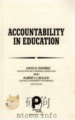 ACCOUNTABLITY IN EDUCATION（1974 PDF版）