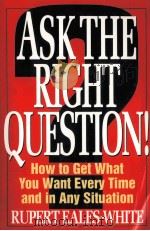 ASK THE RIGHT QUESTION!（ PDF版）