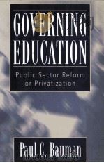GOVERNING EDUCATION PDF电子版封面 0205162207