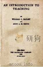 AN INTRODUCTION TO TEACHING（1924 PDF版）