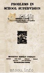 PROBLEMS IN SCHOOL SUPERVISION（1931 PDF版）