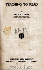 TEACHING TO READ（1915 PDF版）