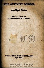 THE ACTIVITY SCHOOL（1930 PDF版）