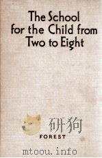 THE SCHOOL FOR THE CHILD FROM TWO TO EIGHT（1935 PDF版）