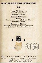 MUSIC IN THE JUNIOR HIGH SCHOOL（1938 PDF版）