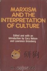 MARXISM AND THE INTERPRETATION OF CULTURE（ PDF版）