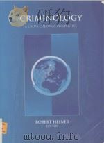 CRIMINOLOGY A CROSS-CULTURAL PERSPECTIVE PDF电子版封面 0314063641