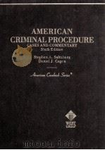 AMERICAN CRIMINAL PROCEDURE PDF电子版封面 0314238107