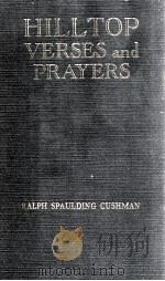HILLTOP VERSES AND PRAYERS PDF电子版封面