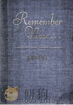 Remember Now PDF电子版封面