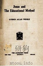 Jesus and The Educagional Method 1939 PDF电子版封面