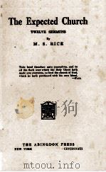 THE EXPECTED CHURCH（1923 PDF版）